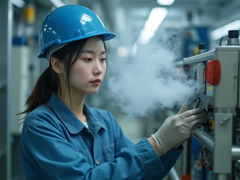 工业制冷系统机房制冷剂泄漏